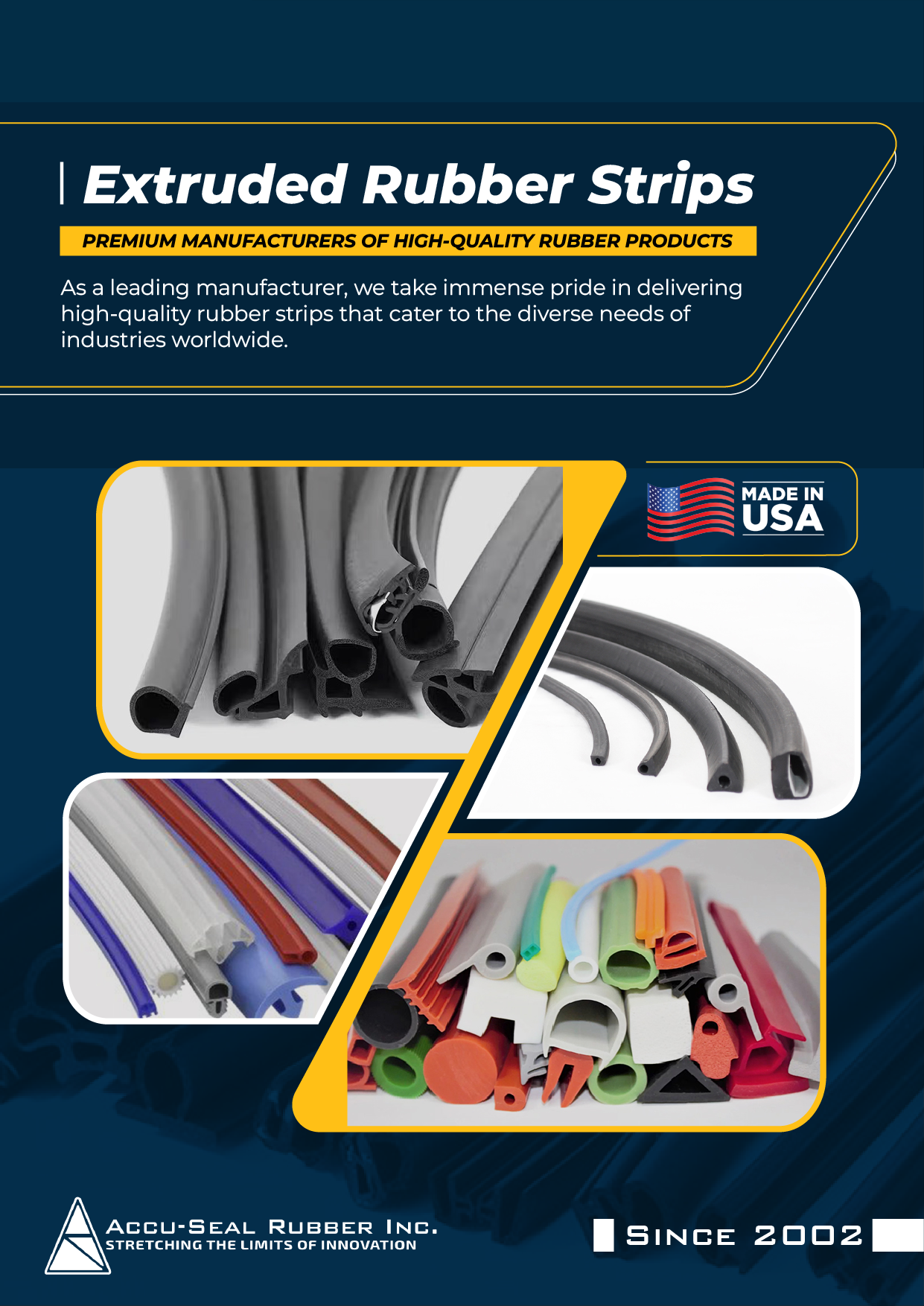 Extruded Rubber Strips