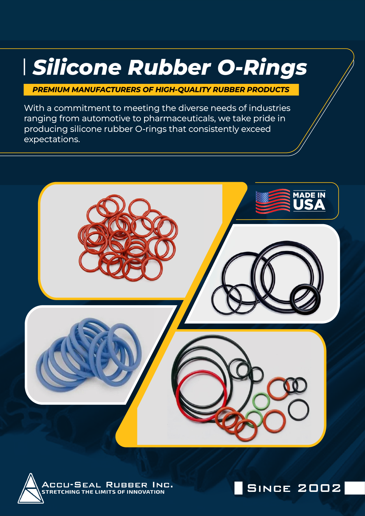 Silicone Rubber O-rings