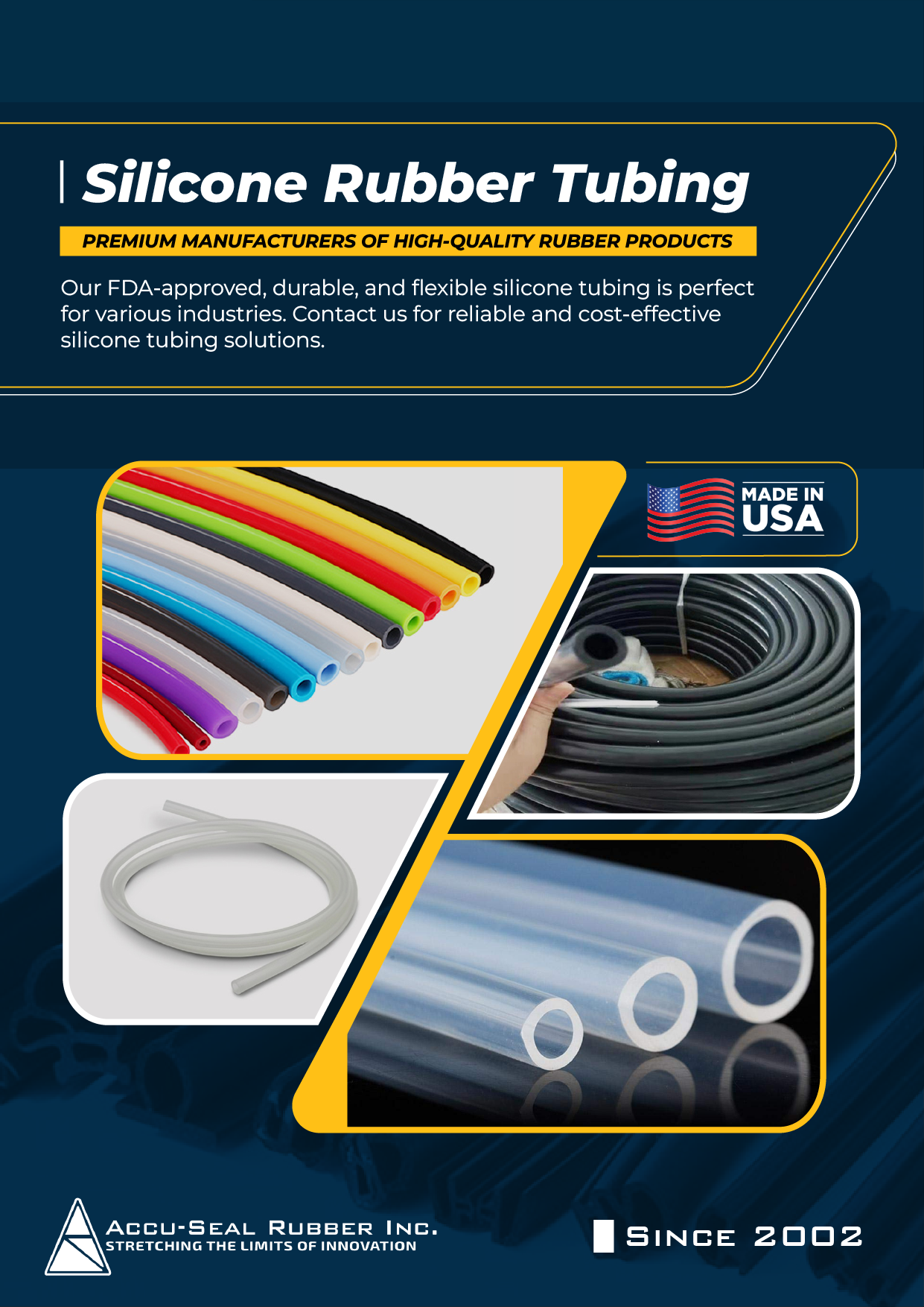 silicone rubber tubing